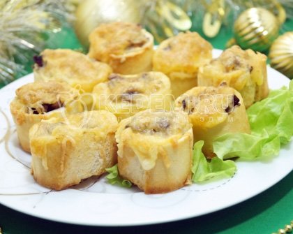 Закуска «Грибные пенечки»