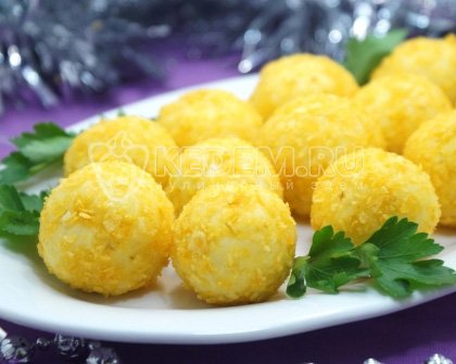 Закуска «Сырные шарики»