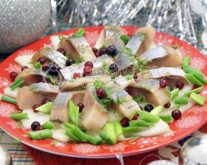 Маринованная селёдка