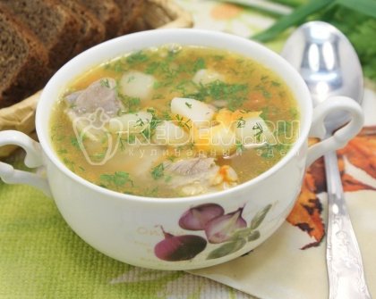Суп с рёбрышками