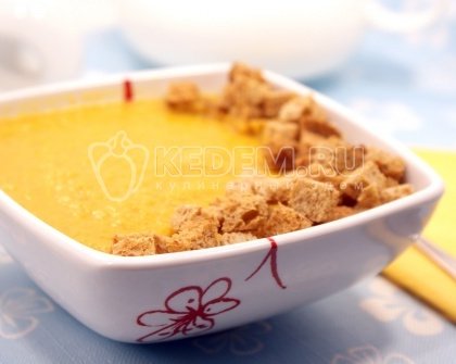 Морковный суп пюре